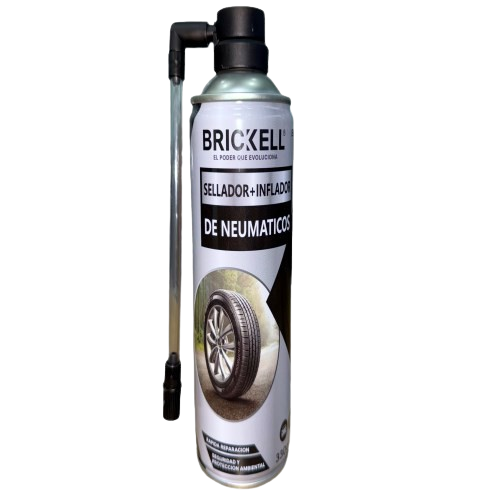 INFLADOR Y SELLADOR DE NEUMATICOS 330 ML UNID BRICKELL