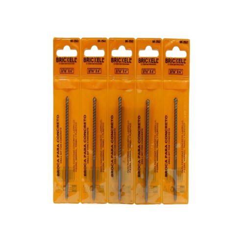 BROCAS PARA CONCRETO 3/16" UNID BRICKELL
