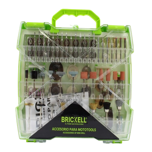 KIT DE ACCESORIOS PARA MOTOTOOLS 238PZAS UNID BRICKELL