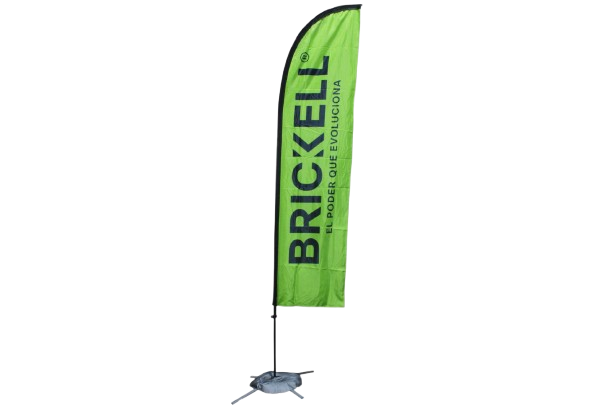 BANDERIN 2.3 METROS UNID BRICKELL