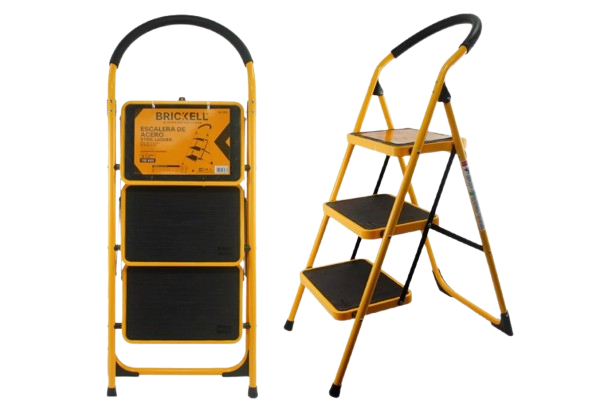 ESCALERA 3 PELDAÑOS 150 KG UNID BRICKELL