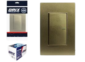 INTERRUPTOR PARA TIMBRE DORADO UNID ORIX