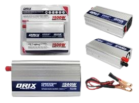 CONVERTIDOR  12V-110V 1500W UNID ORIX