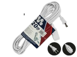 EXTENSION BLANCA 20FT 3 TOMA UNID ORIX