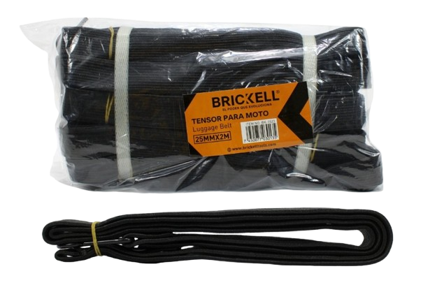 TENSOR PARA MOTO 25MMx2MTRS C/NEGRO UNID BRICKELL
