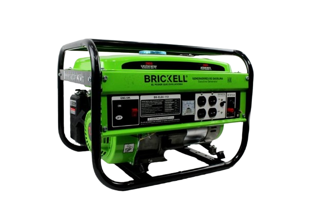 GENERADOR ELECTRICO A GASOLINA 210cc 2.800W T=15LTS UNID BRICKELL