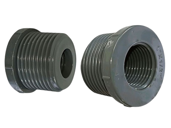 REDUCTOR ROSCADO PVC 1"X1/2" GRIS UNID AQUA APLUS