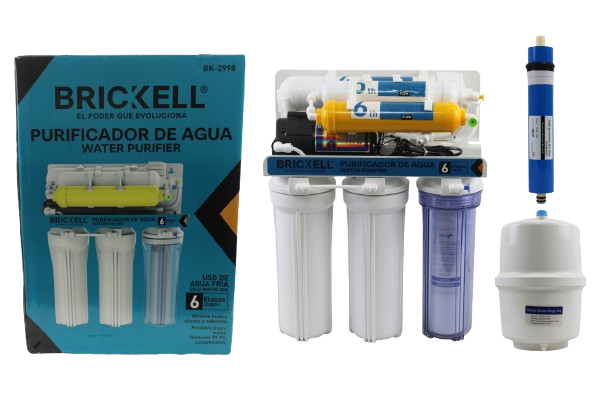 FILTRO PURIFICADOR AGUA 6 NIVELES UNID BRICKELL