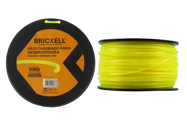 NYLON CUADRADO PARA DESMALEZADORA 3MMx153MTS UNID BRICKELL