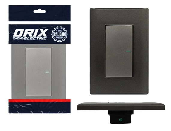 INTERRUPTOR PARA TIMBRE GRIS UNID ORIX