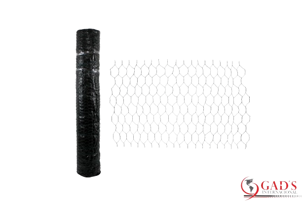 MALLA POLLITO HEXAGONAL ANCHO 1". ANCHO 3FT. LARGO 45MTS. 6.7KG UNID BRICKELL