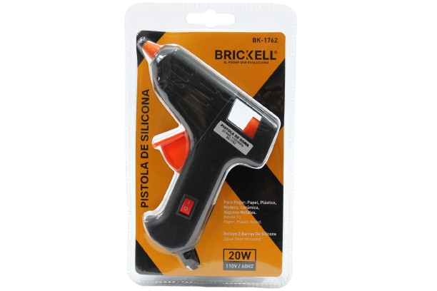 PISTOLA DE SILICONA 20 W 110V UNID BRICKELL