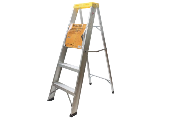 ESCALERA 5 PELDAÑOS DE ALUMINIO, TIPO TIJERA- 150kg UNID BRICKELL