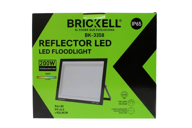 REFLECTOR LED 200W (321*271*31MM) IP65 UNID BRICKELL