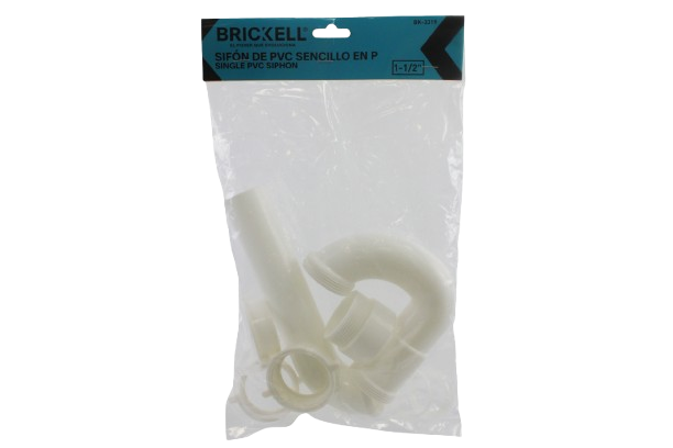 SIFON DE PDVC 1 1/2# SENCILLO EN P UNID BRICKELL