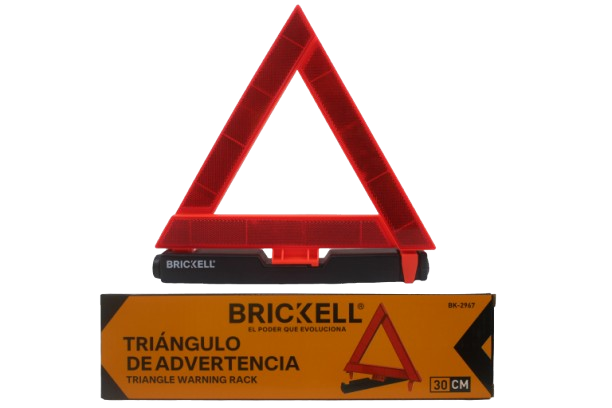 TRIANGULO DE ADVERTENCIA 30CM UNID BRICKELL
