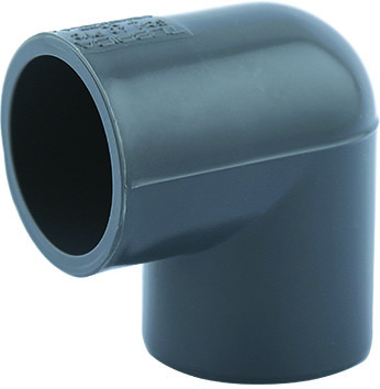 CODO 90° PVC AGUA FRIA 3/4" CXC GRIS UNID TUBRICA