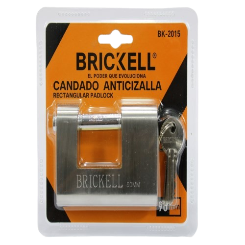 CANDADO ANTICIZALLA 90 MM UNID BRICKELL