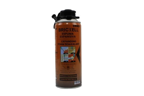 ESPUMA EXPANSIVA DE POLIURETANO 300 ML UNID BRICKELL
