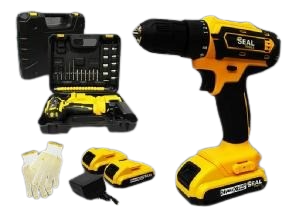 TALADRO INALAMBRICO 1250 RPM 24V BATERIA ION DE LITIO 2.6AH UNID SEAL TOOLS