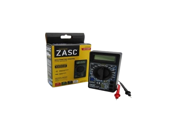 MULTIMETRO DIGITAL CARCASA REFORZADA 200V-750V UNID ZASC