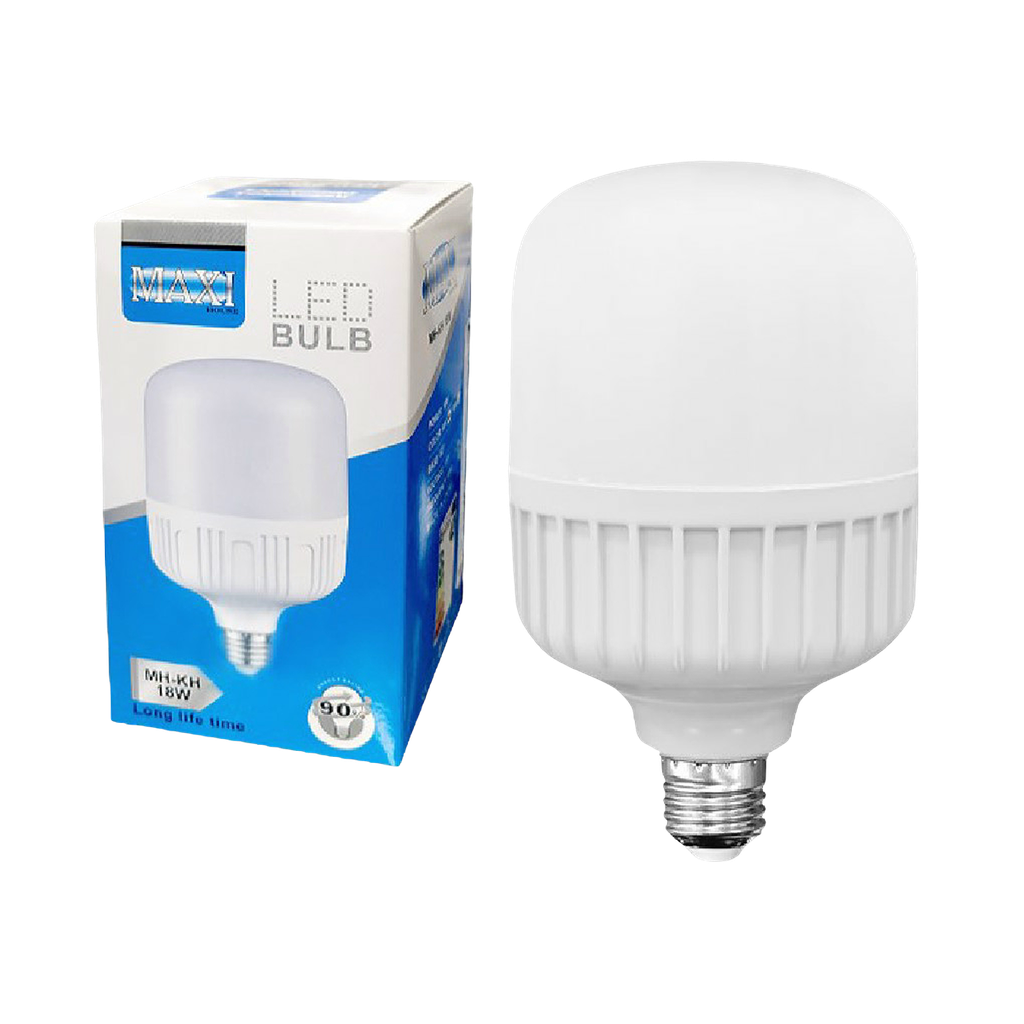 BOMBILLO LED DOMO BULBO 18W E27 110V 8.000 HORAS UNID MAXI LIGTH