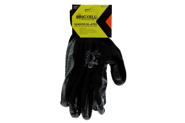 GUANTES DE LATEX 9" ANTICORTE PAR UNID BRICKELL