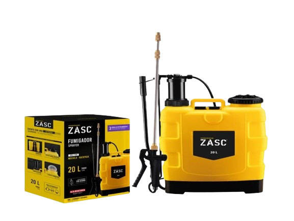FUMIGADOR TIPO MOCHILA 20L MANUAL UNID ZASC