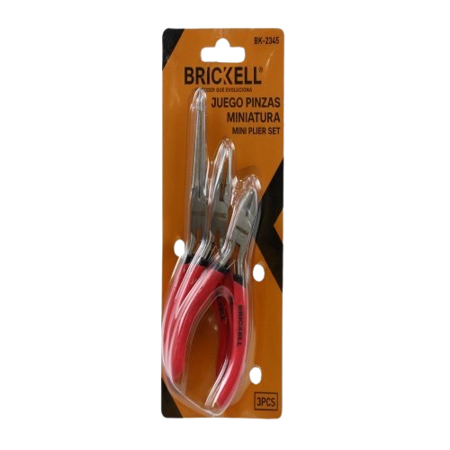 SET MINI DE ALICATES (6"-5"-4") UNID BRICKELL
