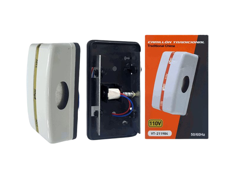 TIMBRE ELECTRICO BLANCO 11V UNID V-TEG