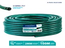 MANGUERA PARA JARDIN 3/4"X2MMX100MTS UNID AQUAFINA