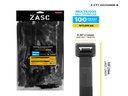 TIRRAP ZUNCHO BLANCO 4.8x250MM 100 PZAS UNID ZASC