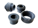 UNION UNIVERSAL PVC GRIS 3/4" CON ROSCA UNID AQUA PLUS