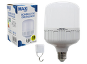 BOMBILLO LED DOMO RECARGABLE 18W E27 UNID MAXI LIGTH