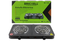 ESTUFA DE MESA 2 QUEMADORES 2000W UNID BRICKELL