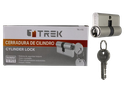 CERRADURA DE CILINDRO TIPO PERA 60MM  3 LLAVES UNID TREK