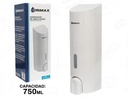 DISPENSADOR DE JABON 22.5*7CM, 750ML UNID GRIMAX
