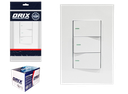 INTERRUPTOR APAGADOR TRIPLE BALNCO UNID ORIX