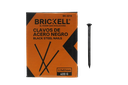 CLAVO DE ACERO NEGRO 2.9*51mm 400 GR UNID BRICKELL