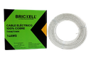 CABLE ELECTRICO THHN 14AWG 100% COBRE BLANCO UNID BRICKELL