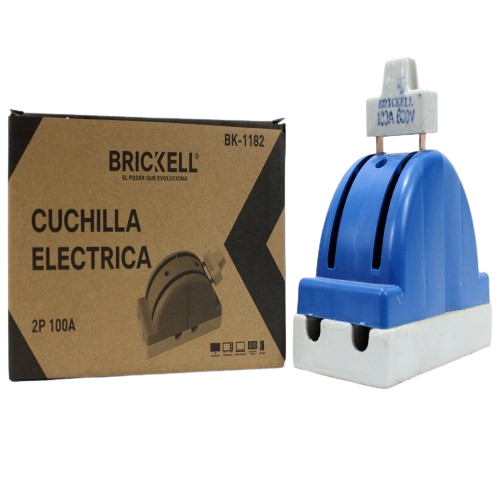 CUCHILLA ELECTRICA DOBLE PASE 2P*100A UNID BRICKELL