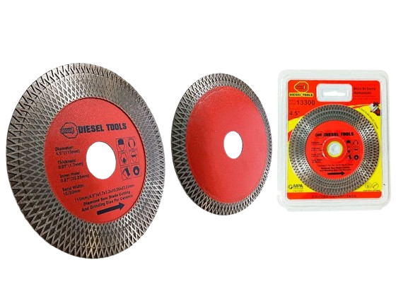 DISCO DIAMANTADO HOJA DE SIERRA PARA CERAMICA 4 1/2" UNID DIESEL TOOLS