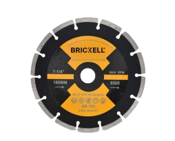 DISCO DIAMANTADO SEGMENTADO (7,1/4" - 180mm) UNID BRICKELL