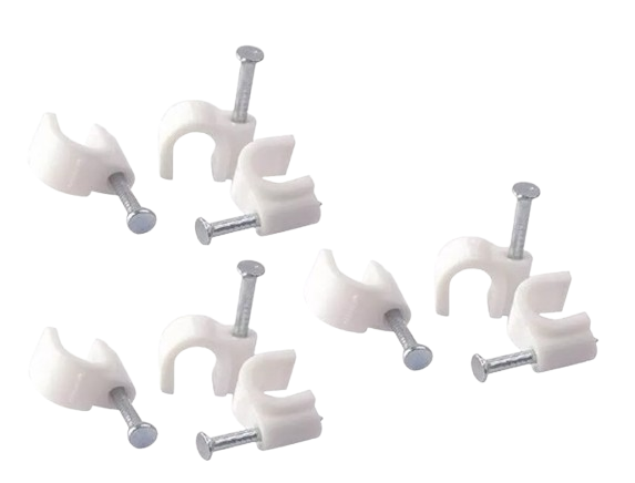 GRAPA PARA CABLE CIRCULAR 12MM 100 PZAS UNID MAXI TOOLS