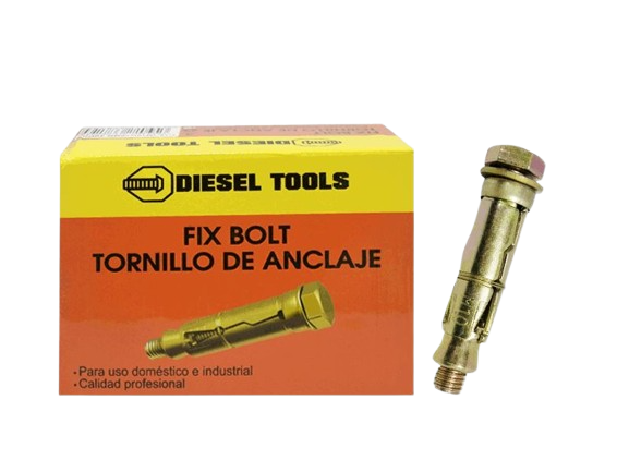 RAMPLUG METALICO DE ANCLAJE 7/16" 30 PZAS UNID DIESEL TOOLS