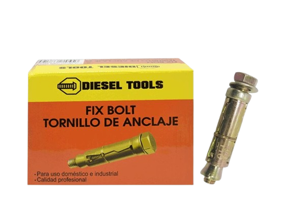 RAMPLUG METALICO DE ANCLAJE 9/16" 50 PZAS UNID DIESEL TOOLS
