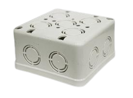 CAJA ELECT PVC CUADRADA 4"x4" UNID ORIX
