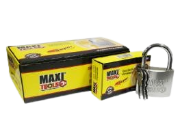 CANDADO PLATEADO ARCO 50 MM UNID MAXI TOOLS