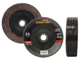 DISCO FLAP DE PULIR 7" DE 60 GR UNID MAXI TOOLS