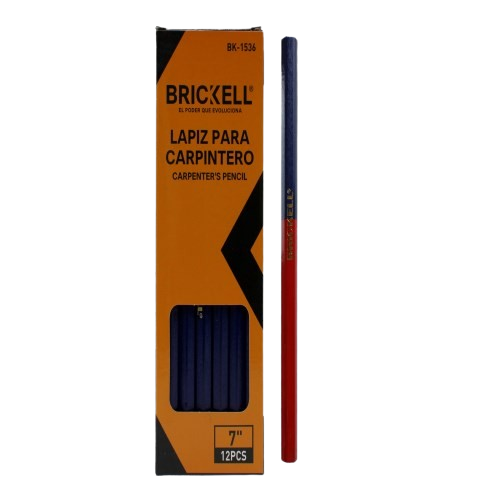 LAPIZ PARA CARPINTERO 7"  12PZAS UNID BRICKELL